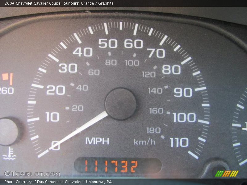 Sunburst Orange / Graphite 2004 Chevrolet Cavalier Coupe