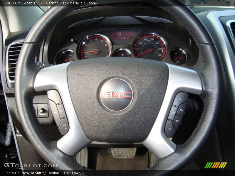 Carbon Black Metallic / Ebony 2008 GMC Acadia SLT