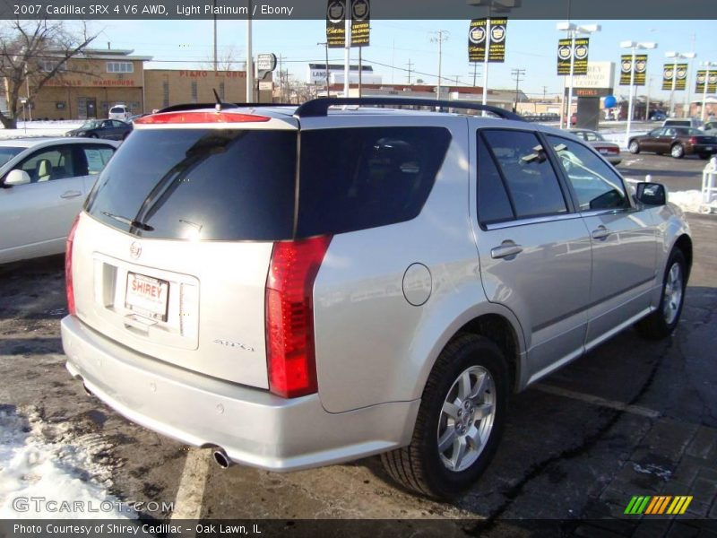 Light Platinum / Ebony 2007 Cadillac SRX 4 V6 AWD
