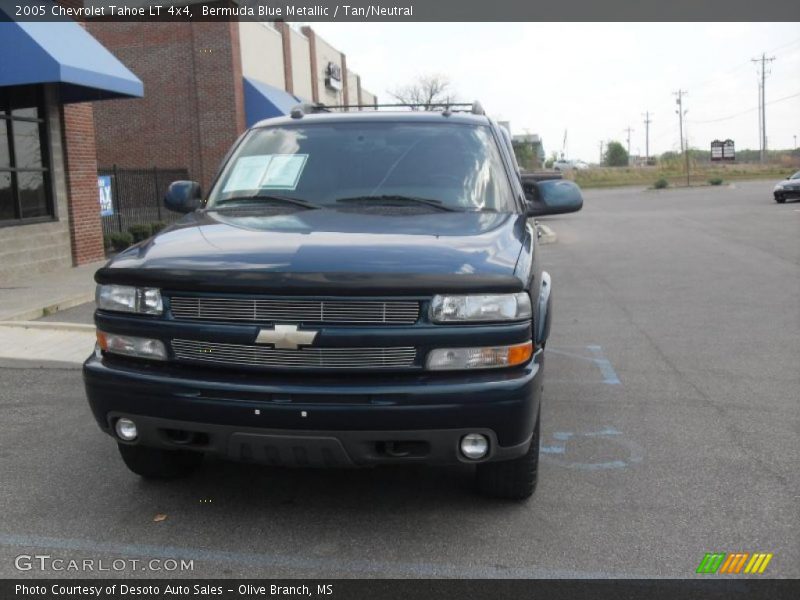 Bermuda Blue Metallic / Tan/Neutral 2005 Chevrolet Tahoe LT 4x4