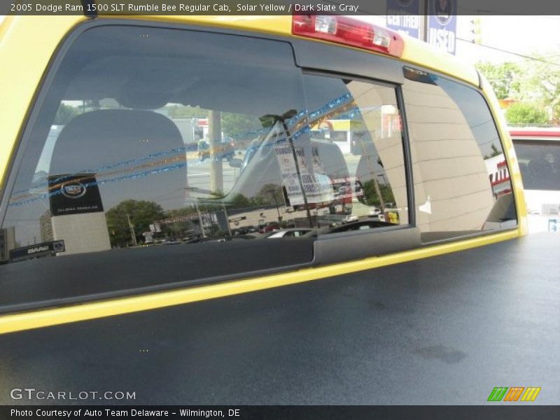 Solar Yellow / Dark Slate Gray 2005 Dodge Ram 1500 SLT Rumble Bee Regular Cab