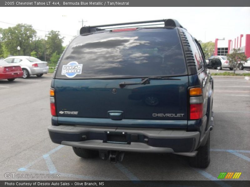 Bermuda Blue Metallic / Tan/Neutral 2005 Chevrolet Tahoe LT 4x4