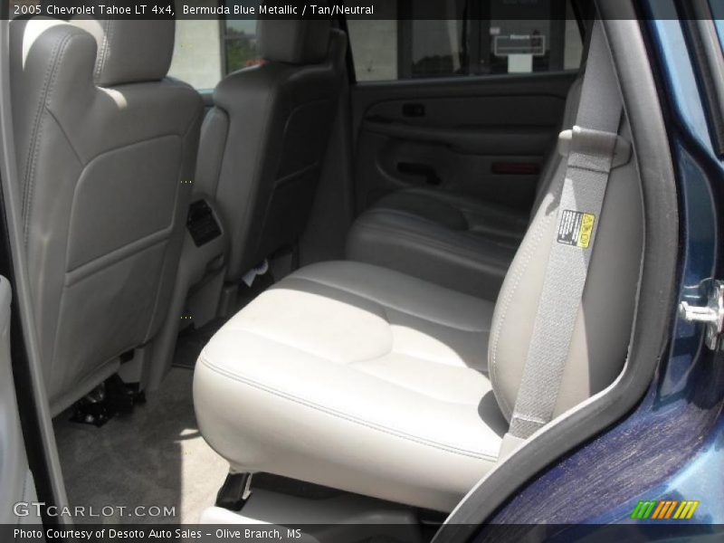 Bermuda Blue Metallic / Tan/Neutral 2005 Chevrolet Tahoe LT 4x4