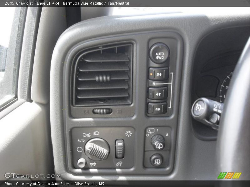 Bermuda Blue Metallic / Tan/Neutral 2005 Chevrolet Tahoe LT 4x4