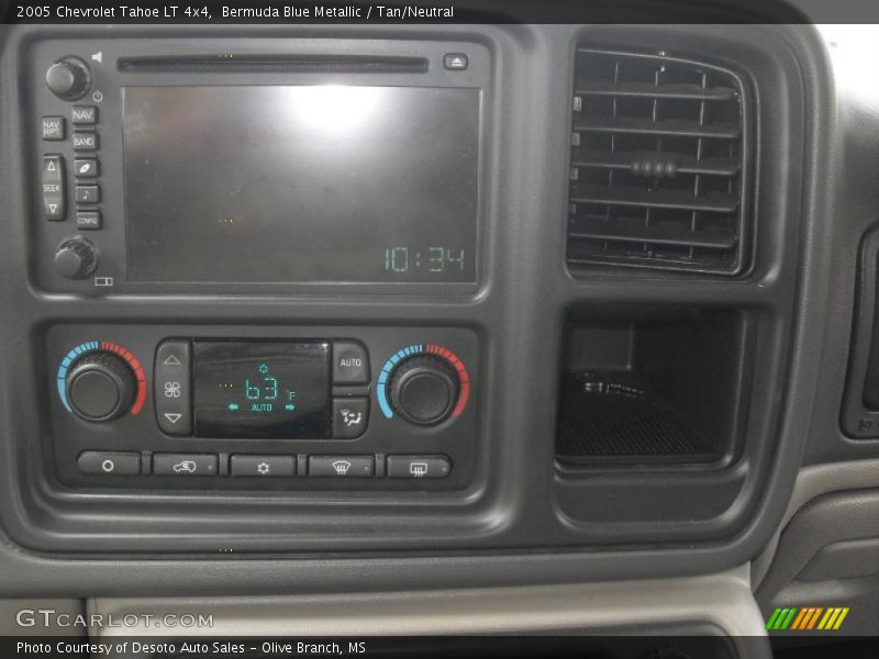 Bermuda Blue Metallic / Tan/Neutral 2005 Chevrolet Tahoe LT 4x4
