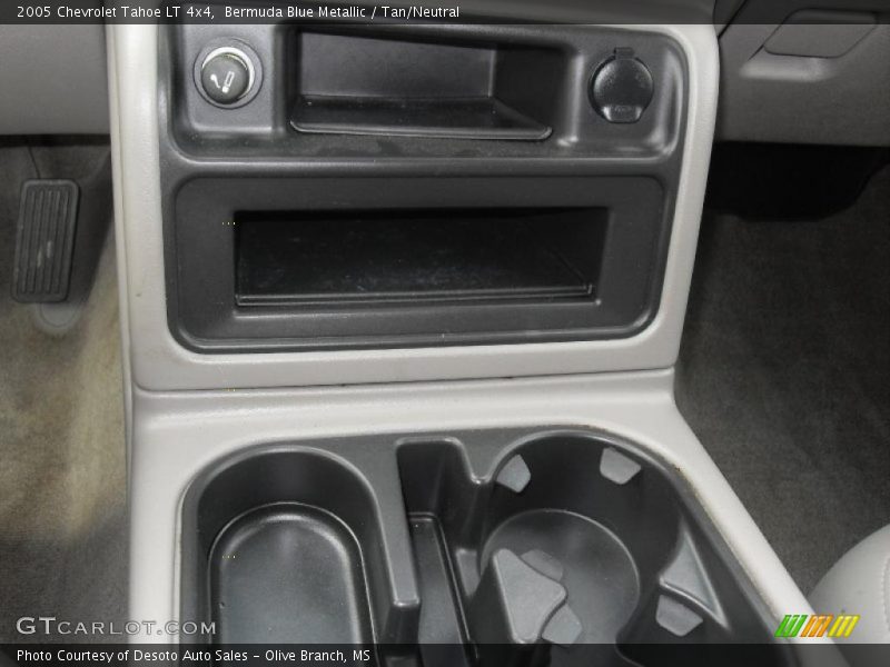Bermuda Blue Metallic / Tan/Neutral 2005 Chevrolet Tahoe LT 4x4