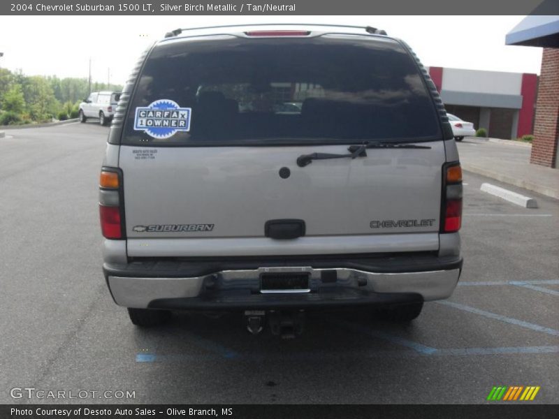 Silver Birch Metallic / Tan/Neutral 2004 Chevrolet Suburban 1500 LT