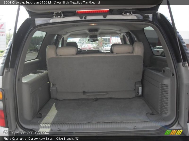 Silver Birch Metallic / Tan/Neutral 2004 Chevrolet Suburban 1500 LT