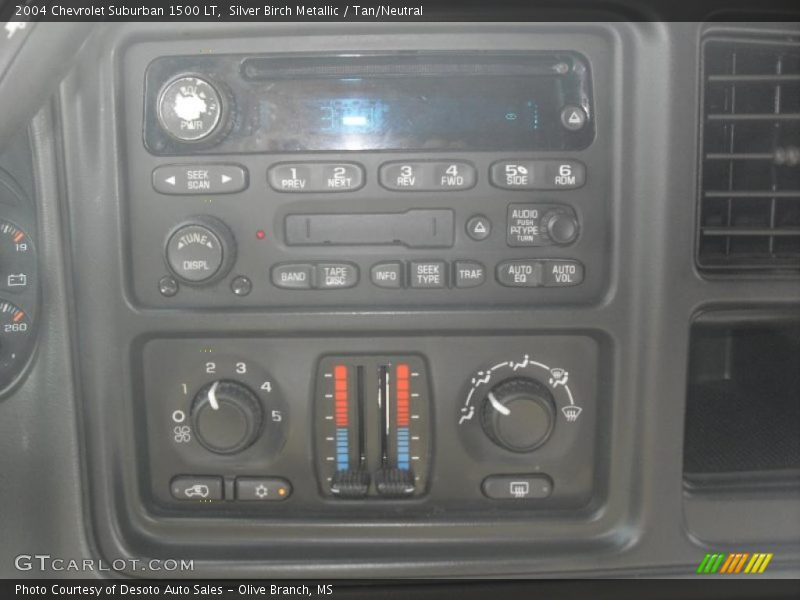 Silver Birch Metallic / Tan/Neutral 2004 Chevrolet Suburban 1500 LT
