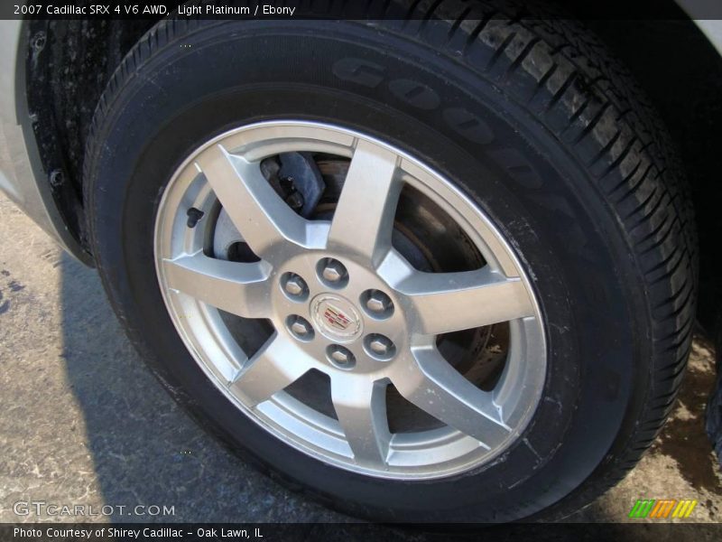 Light Platinum / Ebony 2007 Cadillac SRX 4 V6 AWD