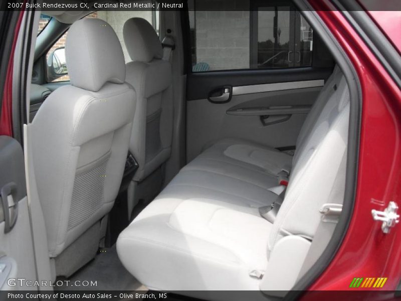 Cardinal Red Metallic / Neutral 2007 Buick Rendezvous CX
