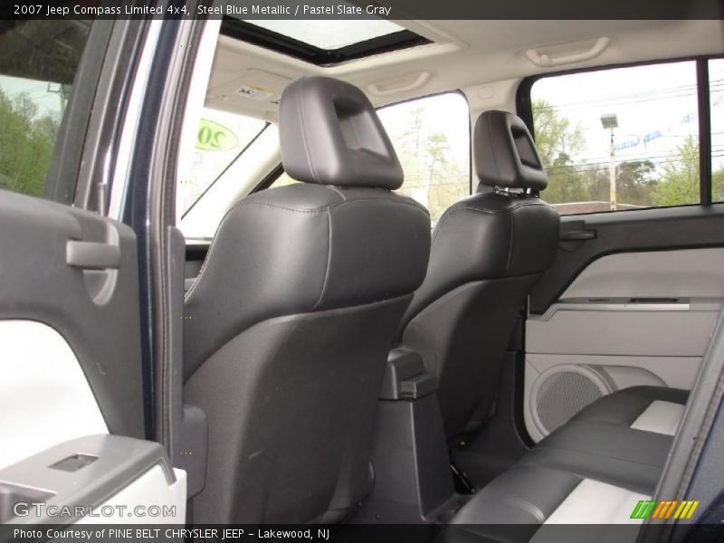 Steel Blue Metallic / Pastel Slate Gray 2007 Jeep Compass Limited 4x4