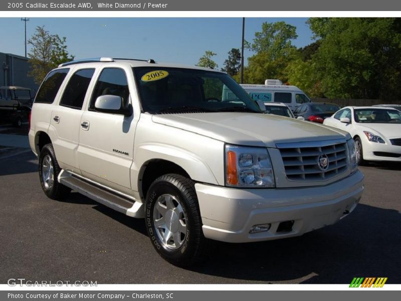 White Diamond / Pewter 2005 Cadillac Escalade AWD