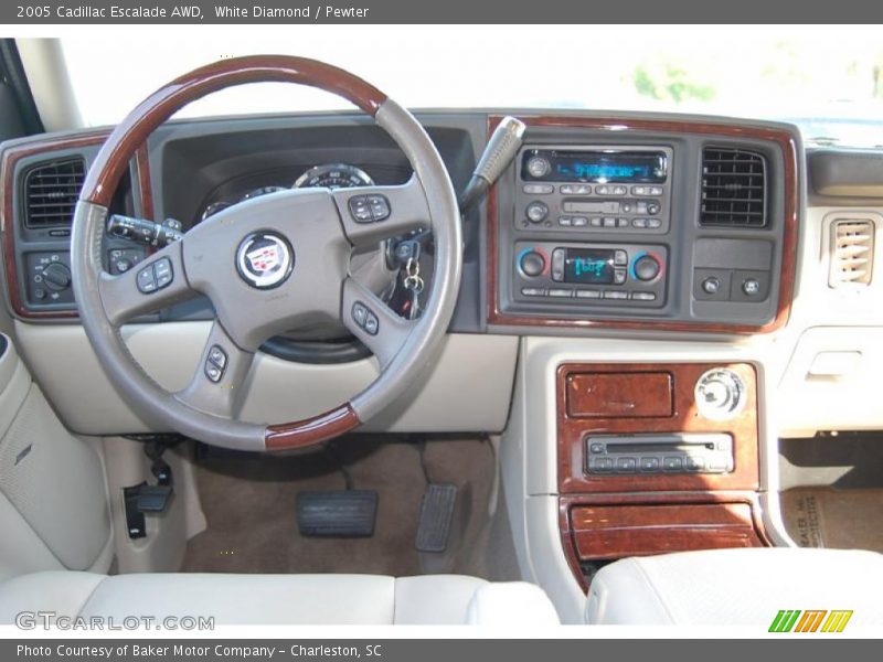 White Diamond / Pewter 2005 Cadillac Escalade AWD