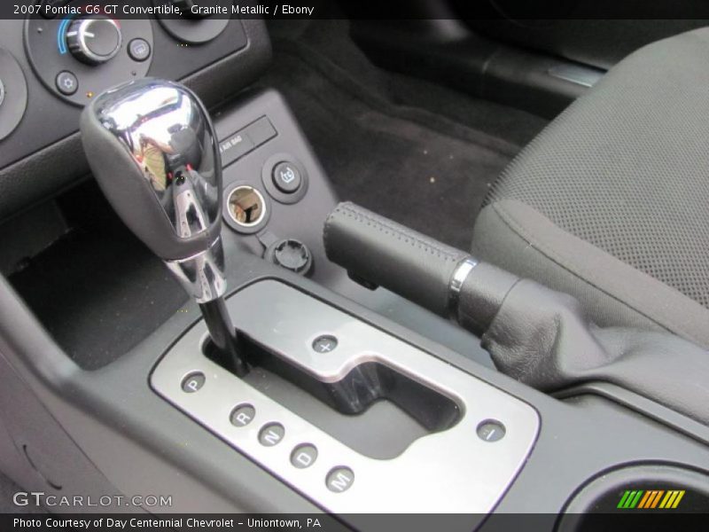 Granite Metallic / Ebony 2007 Pontiac G6 GT Convertible