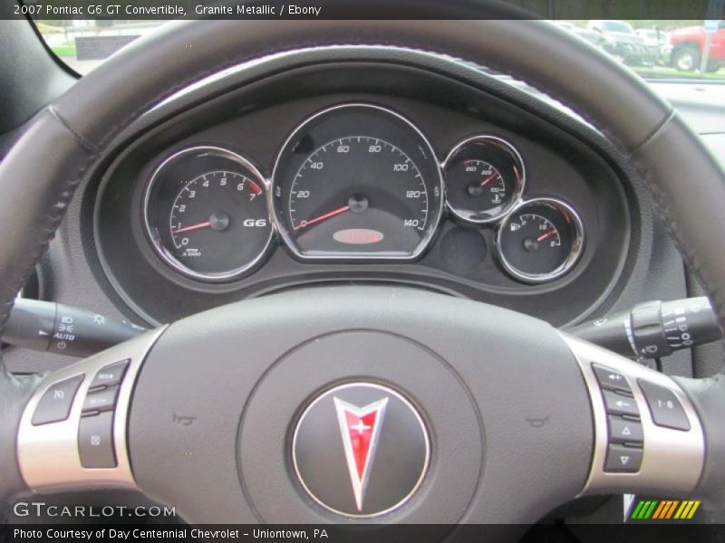 Granite Metallic / Ebony 2007 Pontiac G6 GT Convertible