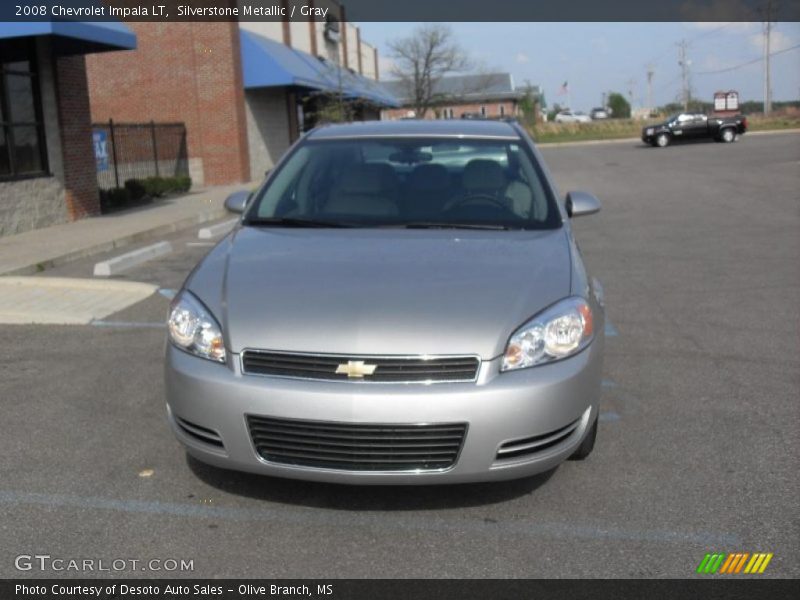 Silverstone Metallic / Gray 2008 Chevrolet Impala LT