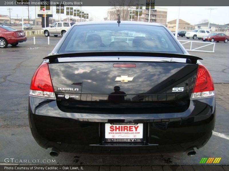 Black / Ebony Black 2006 Chevrolet Impala SS