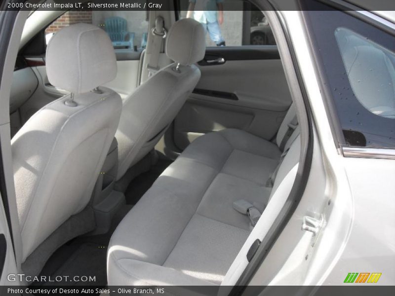 Silverstone Metallic / Gray 2008 Chevrolet Impala LT