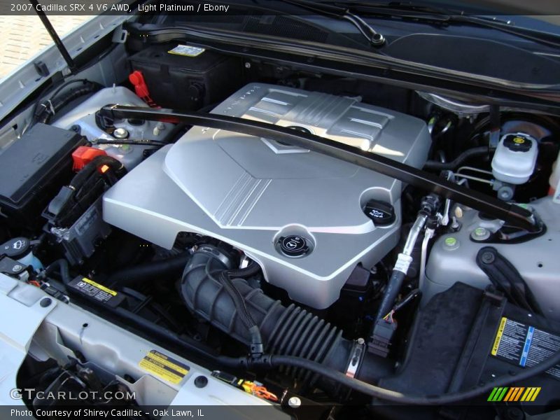 Light Platinum / Ebony 2007 Cadillac SRX 4 V6 AWD