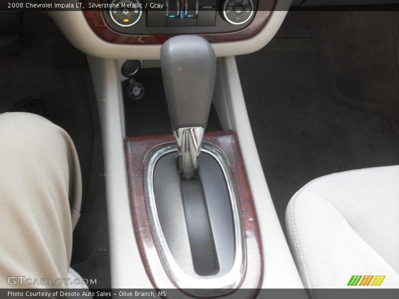 Silverstone Metallic / Gray 2008 Chevrolet Impala LT