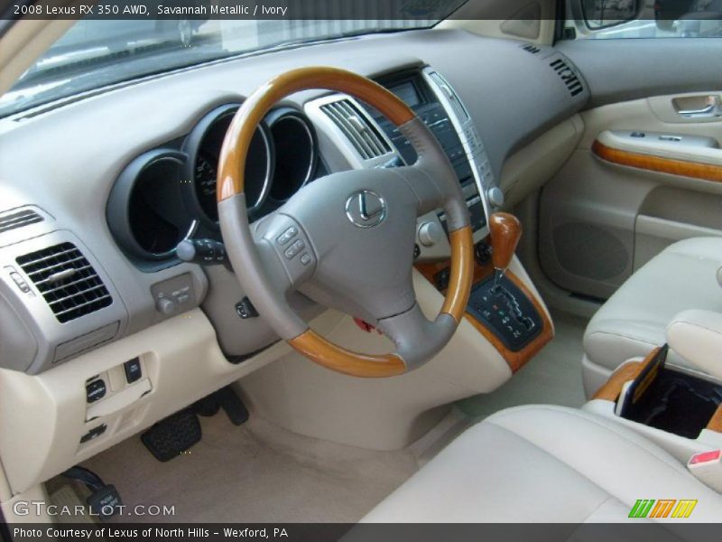 Savannah Metallic / Ivory 2008 Lexus RX 350 AWD