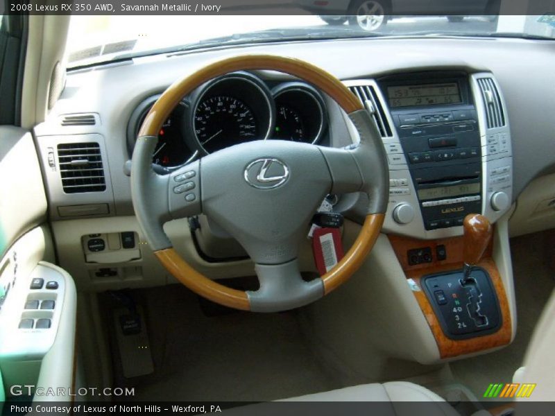 Savannah Metallic / Ivory 2008 Lexus RX 350 AWD