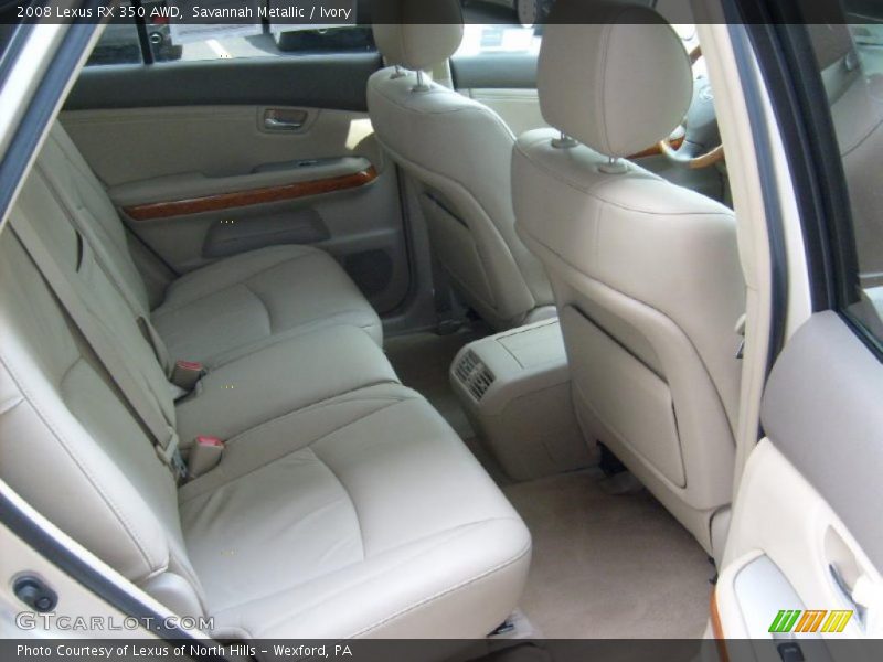 Savannah Metallic / Ivory 2008 Lexus RX 350 AWD