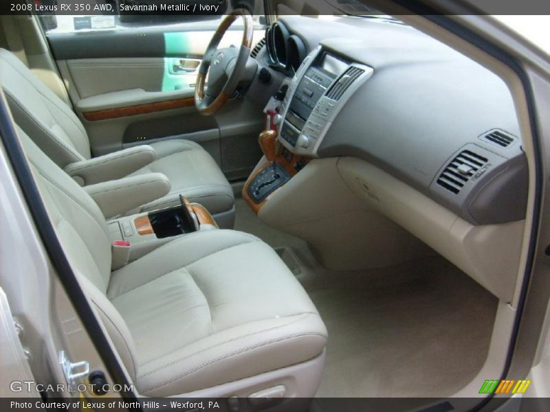 Savannah Metallic / Ivory 2008 Lexus RX 350 AWD