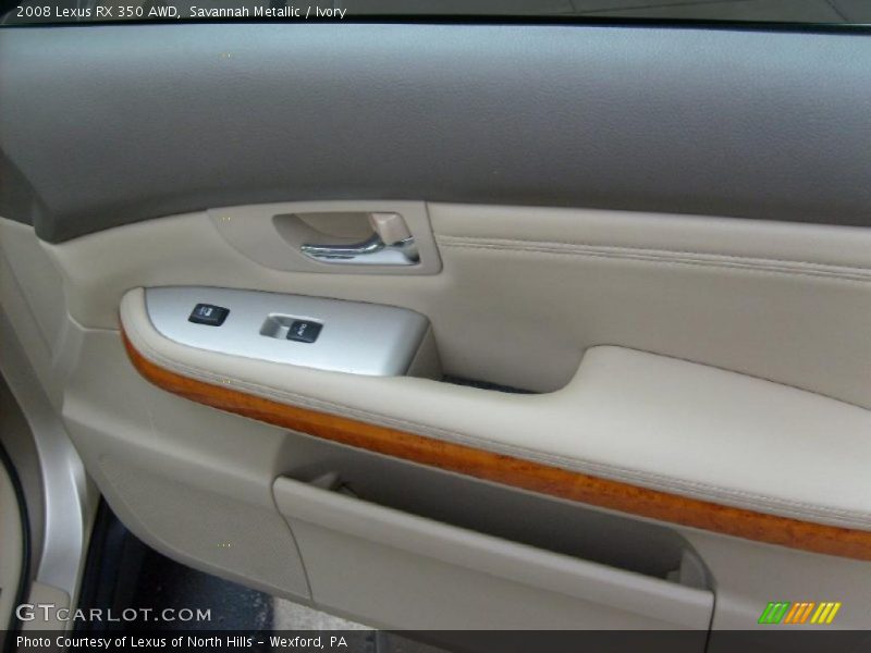 Savannah Metallic / Ivory 2008 Lexus RX 350 AWD