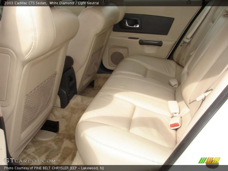 White Diamond / Light Neutral 2003 Cadillac CTS Sedan