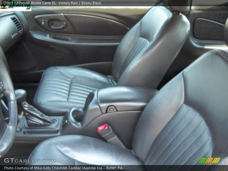 Victory Red / Ebony Black 2003 Chevrolet Monte Carlo SS