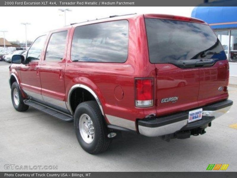 Toreador Red Metallic / Medium Parchment 2000 Ford Excursion XLT 4x4