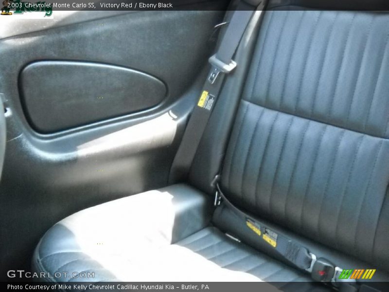Victory Red / Ebony Black 2003 Chevrolet Monte Carlo SS