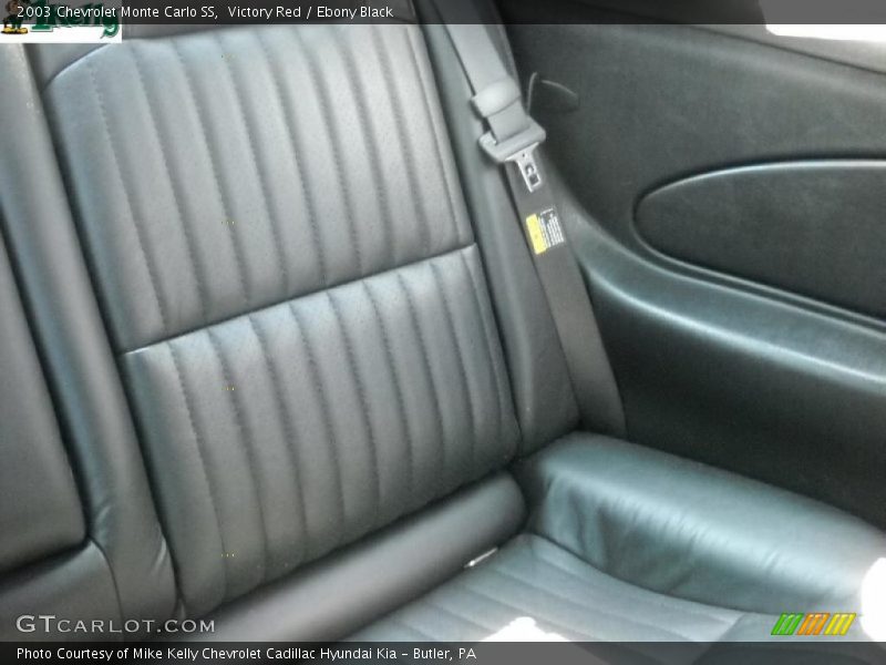 Victory Red / Ebony Black 2003 Chevrolet Monte Carlo SS