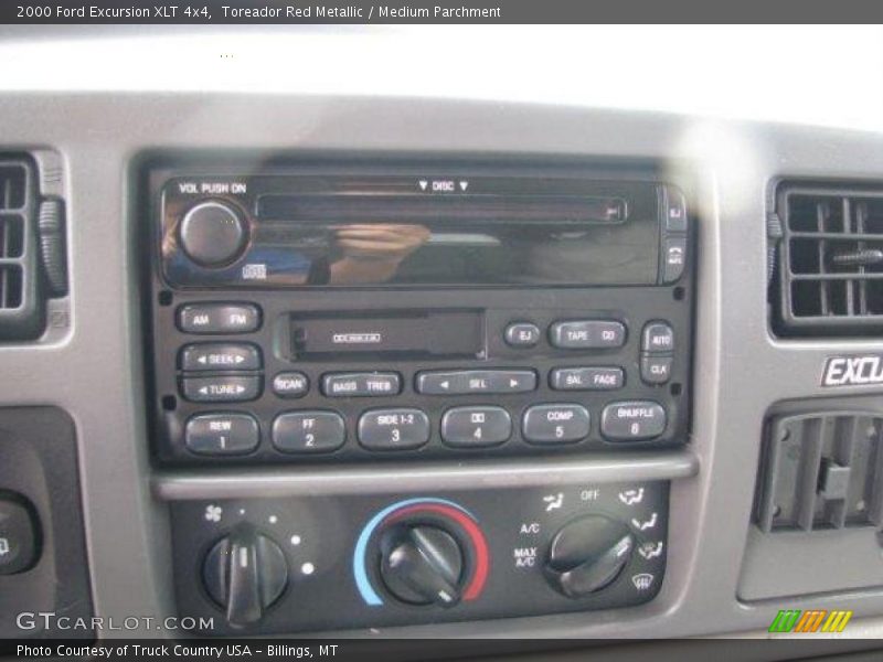 Toreador Red Metallic / Medium Parchment 2000 Ford Excursion XLT 4x4