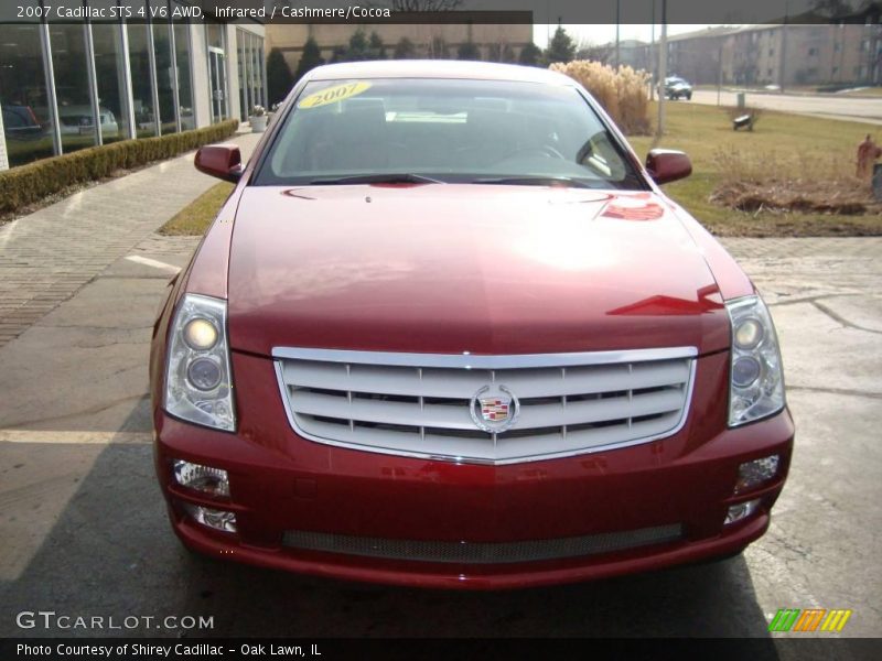 Infrared / Cashmere/Cocoa 2007 Cadillac STS 4 V6 AWD