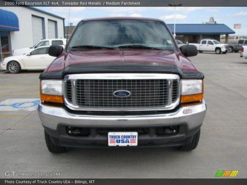 Toreador Red Metallic / Medium Parchment 2000 Ford Excursion XLT 4x4