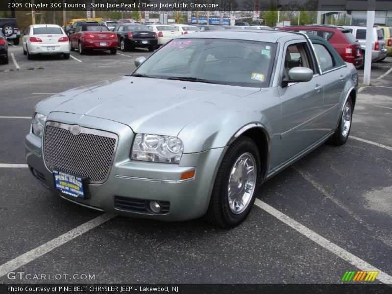 Satin Jade Pearl / Deep Jade/Light Graystone 2005 Chrysler 300 Touring