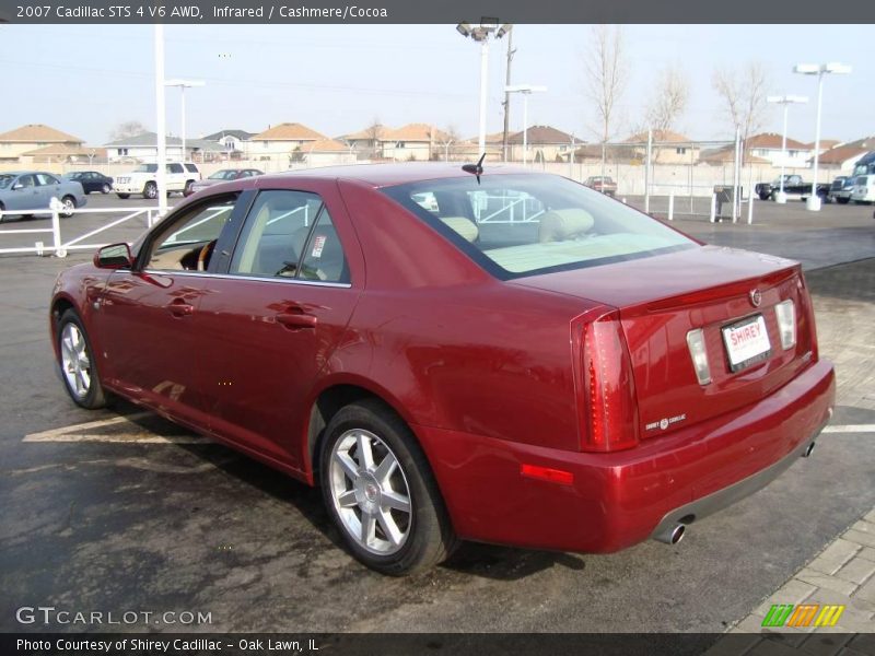 Infrared / Cashmere/Cocoa 2007 Cadillac STS 4 V6 AWD