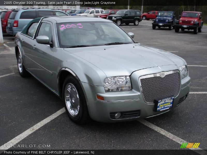 Satin Jade Pearl / Deep Jade/Light Graystone 2005 Chrysler 300 Touring