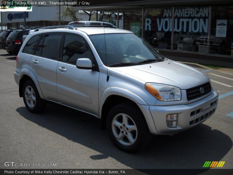 Titanium Metallic / Gray 2002 Toyota RAV4 4WD
