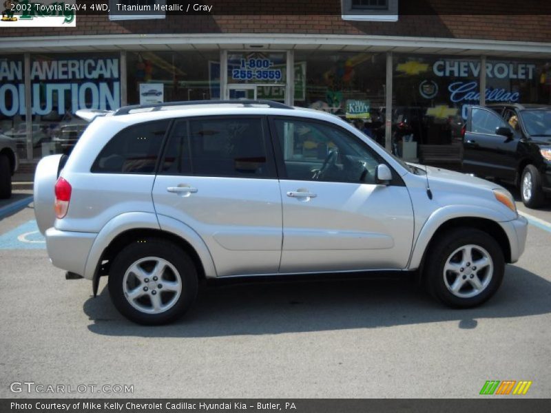 Titanium Metallic / Gray 2002 Toyota RAV4 4WD