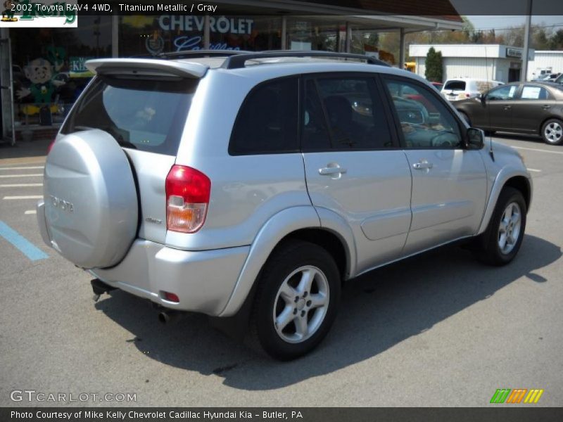 Titanium Metallic / Gray 2002 Toyota RAV4 4WD