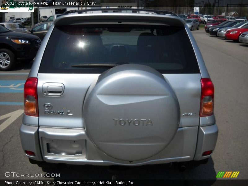 Titanium Metallic / Gray 2002 Toyota RAV4 4WD
