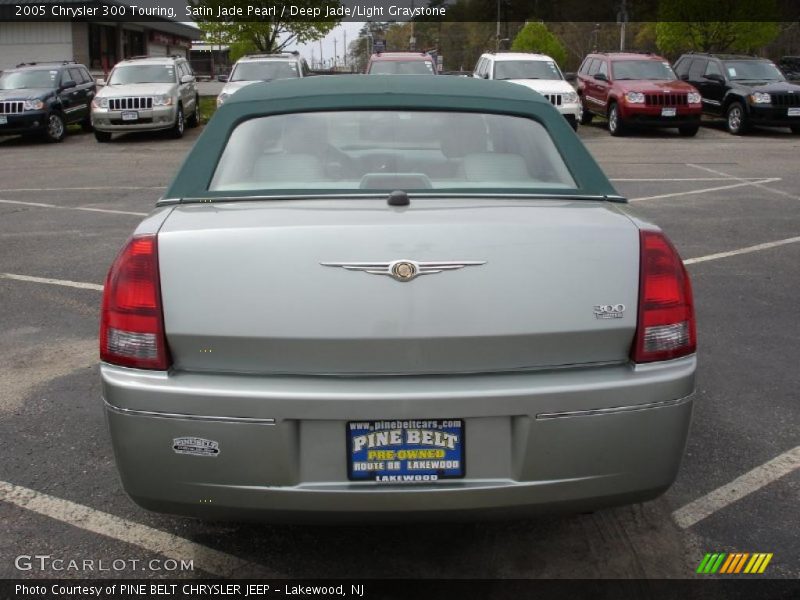 Satin Jade Pearl / Deep Jade/Light Graystone 2005 Chrysler 300 Touring