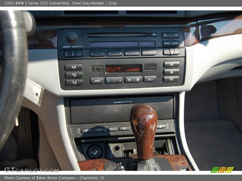 Steel Grey Metallic / Grey 2003 BMW 3 Series 325i Convertible