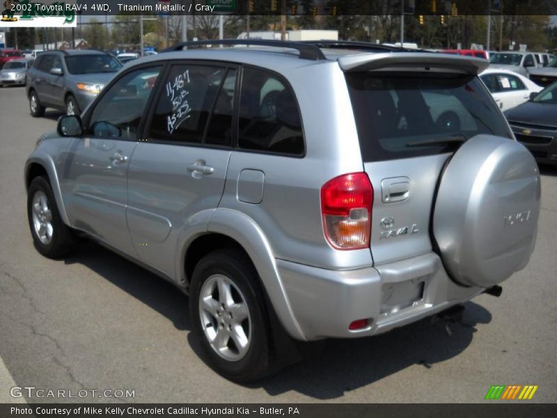 Titanium Metallic / Gray 2002 Toyota RAV4 4WD