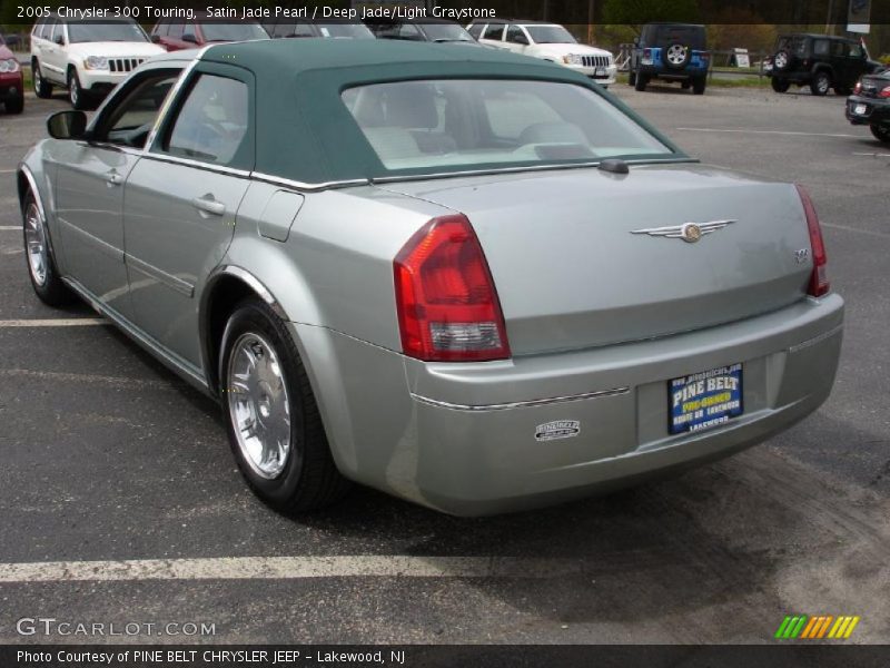 Satin Jade Pearl / Deep Jade/Light Graystone 2005 Chrysler 300 Touring