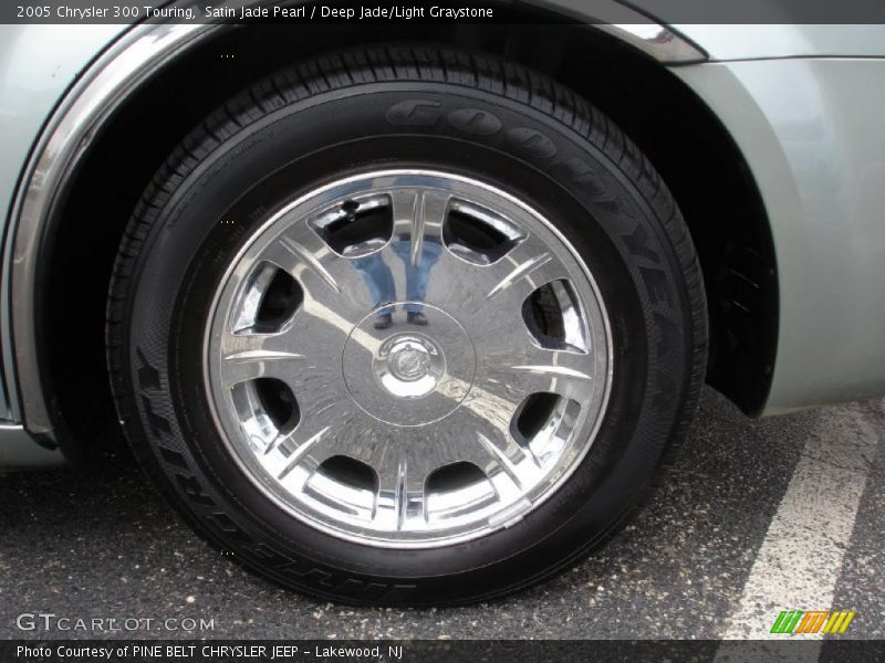 Satin Jade Pearl / Deep Jade/Light Graystone 2005 Chrysler 300 Touring